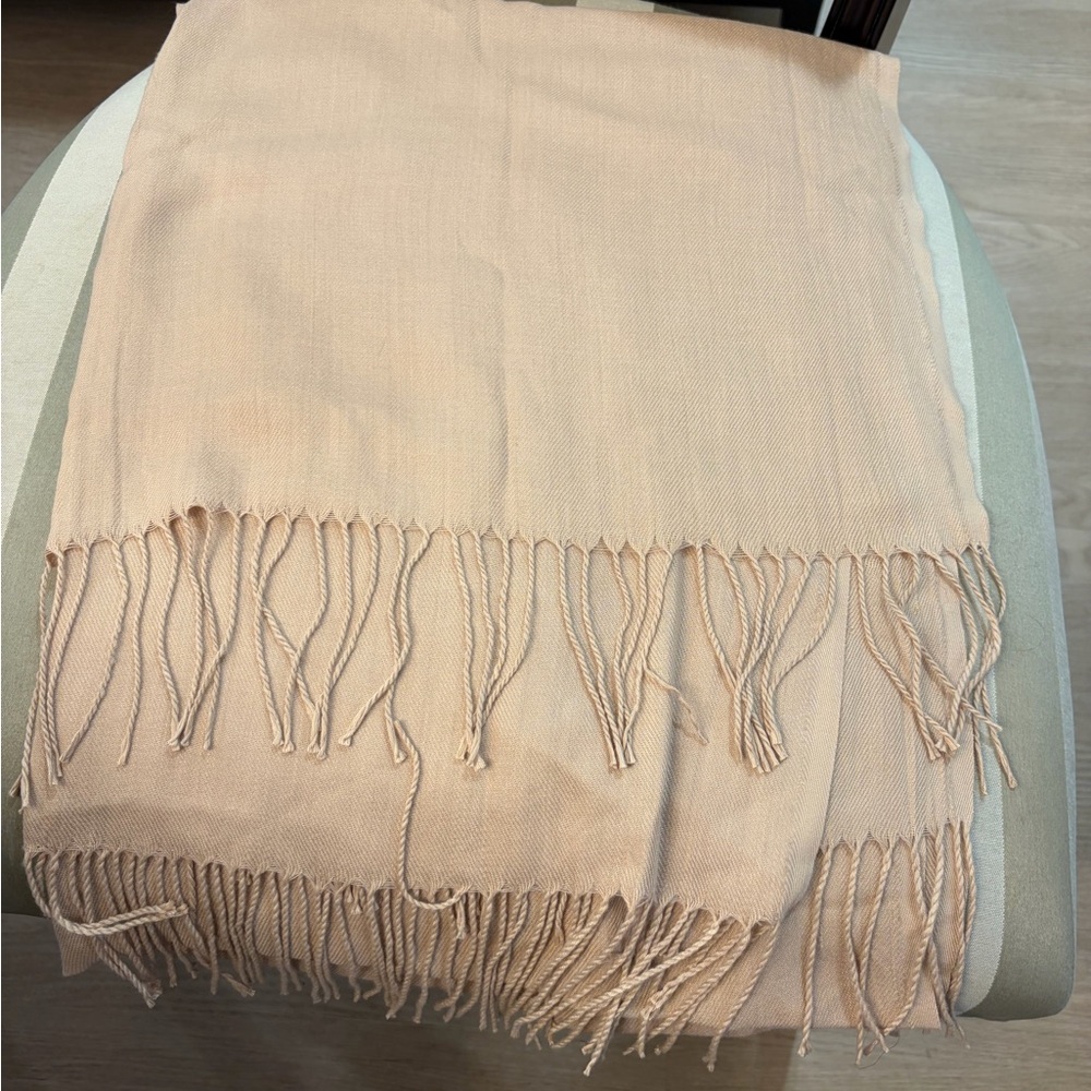 Elegant Peach Scarf